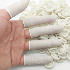 20pcs Disposable Thick Latex Finger Cot for Repairs and Painting