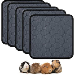 5pcs Washable Hamster Cage Liners Waterproof Pee Pads