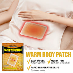 10pcs Hand Warmer Stickers Portable Heating Pads for Autumn and Winter