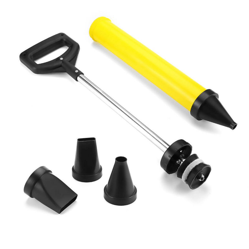 Caulking Gun Cement Caulk Grout Gun with Security Door