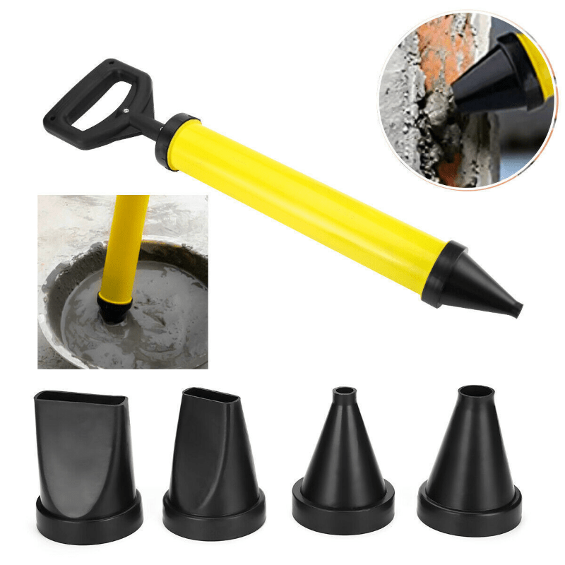 Caulking Gun Cement Caulk Grout Gun with Security Door