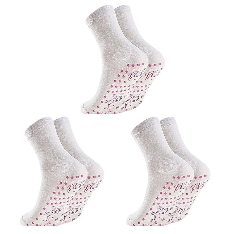3 Pairs Warm Crew Socks Women's Stockings