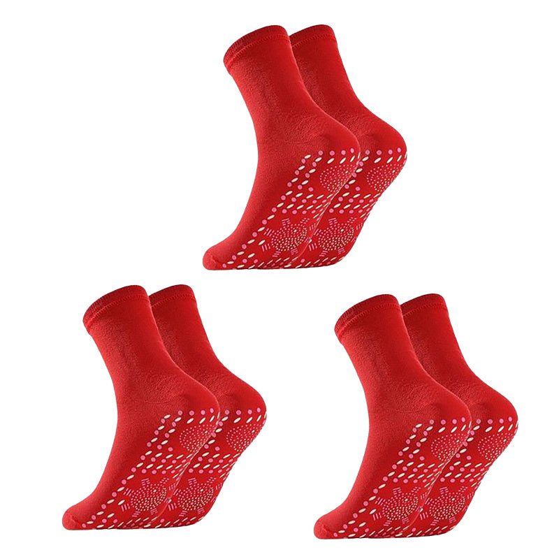 3 Pairs Warm Crew Socks Women's Stockings