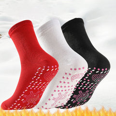 3 Pairs Warm Crew Socks Women's Stockings