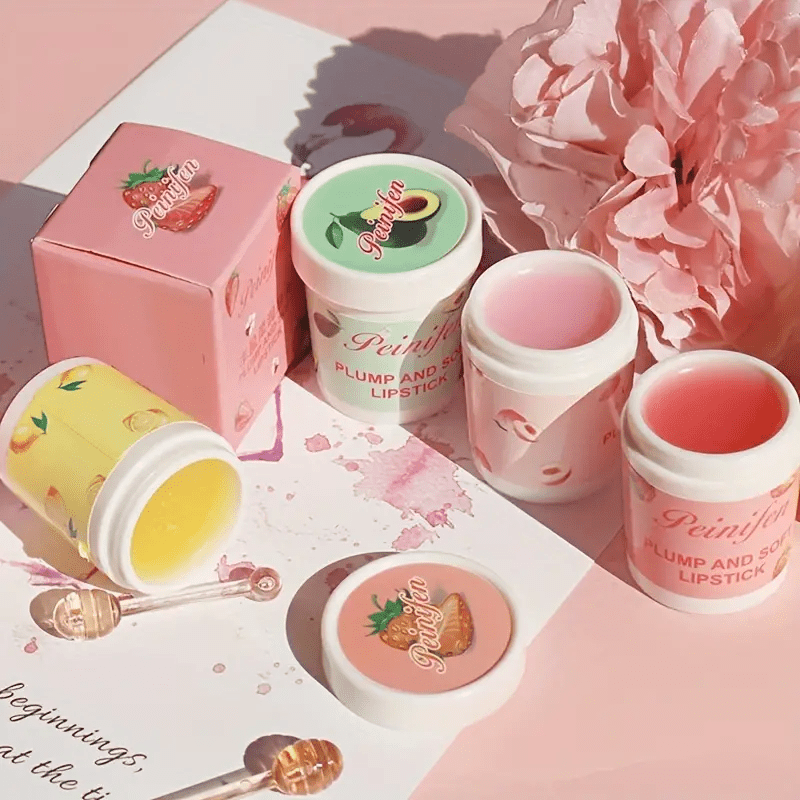 Peach Lip Balm Moisturizing Lip Care with SPF Protection