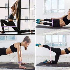 5pcs Yoga Elastic Resistance Band for Leg Hip Lifting Workout