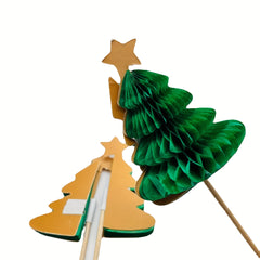 Bamboo Cocktail Picks for Christmas Decorations - 50/100/150PCS