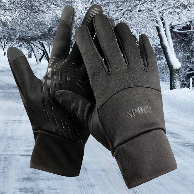 Unisex Riding & Skiing Gloves Thickened Warm Coldproof Non slip