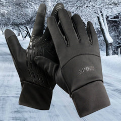 Unisex Riding & Skiing Gloves Thickened Warm Coldproof Non slip