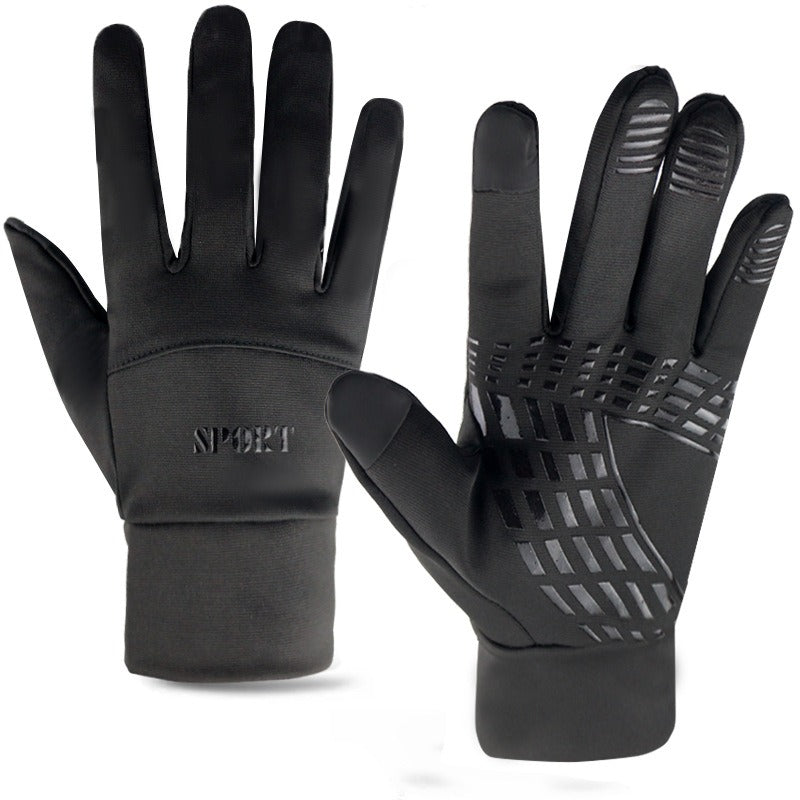 Unisex Riding & Skiing Gloves Thickened Warm Coldproof Non slip