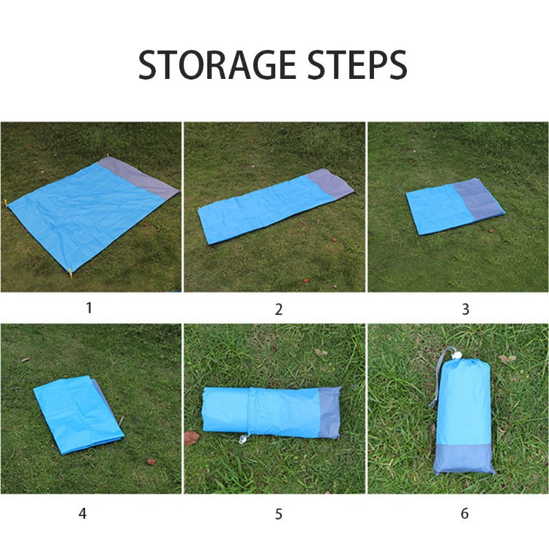 Waterproof Portable Beach Mat for Camping Picnic