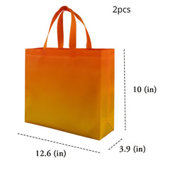 6pcs Gradient Colored Gift Bag - Reusable Leak Proof Bag