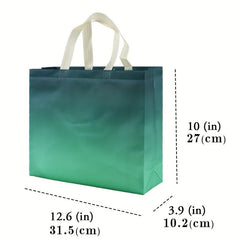 6pcs Gradient Colored Gift Bag - Reusable Leak Proof Bag