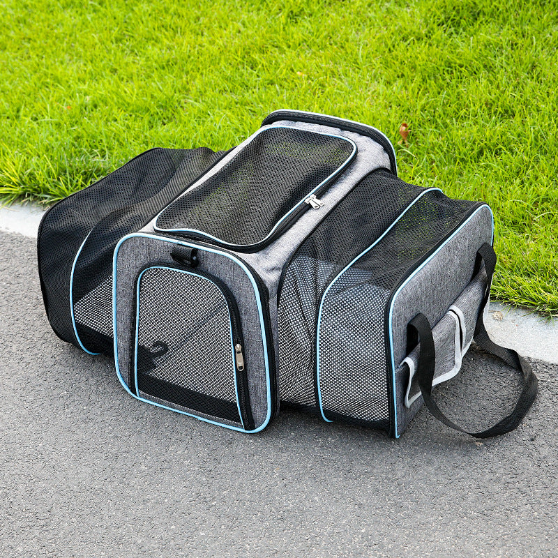 Cat Bag Portable Pet Bag For Going Out Foldable Expandable Backpack