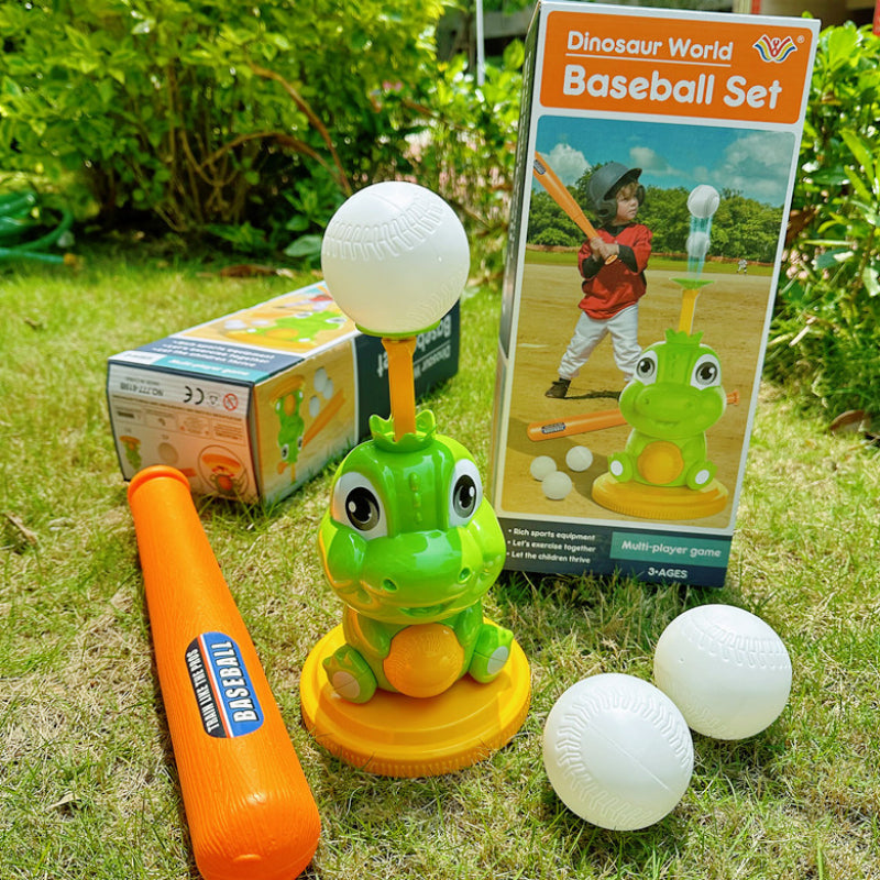 Kids Dinosaur Baseball Set with 3 Balls