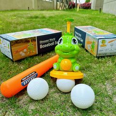 Kids Dinosaur Baseball Set with 3 Balls