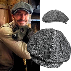 Autumn Winter Octagonal Hats Newsboy Caps Berets Caps