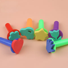 DIY Painting Sponge Seal Brush Set for Children