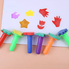 DIY Painting Sponge Seal Brush Set for Children