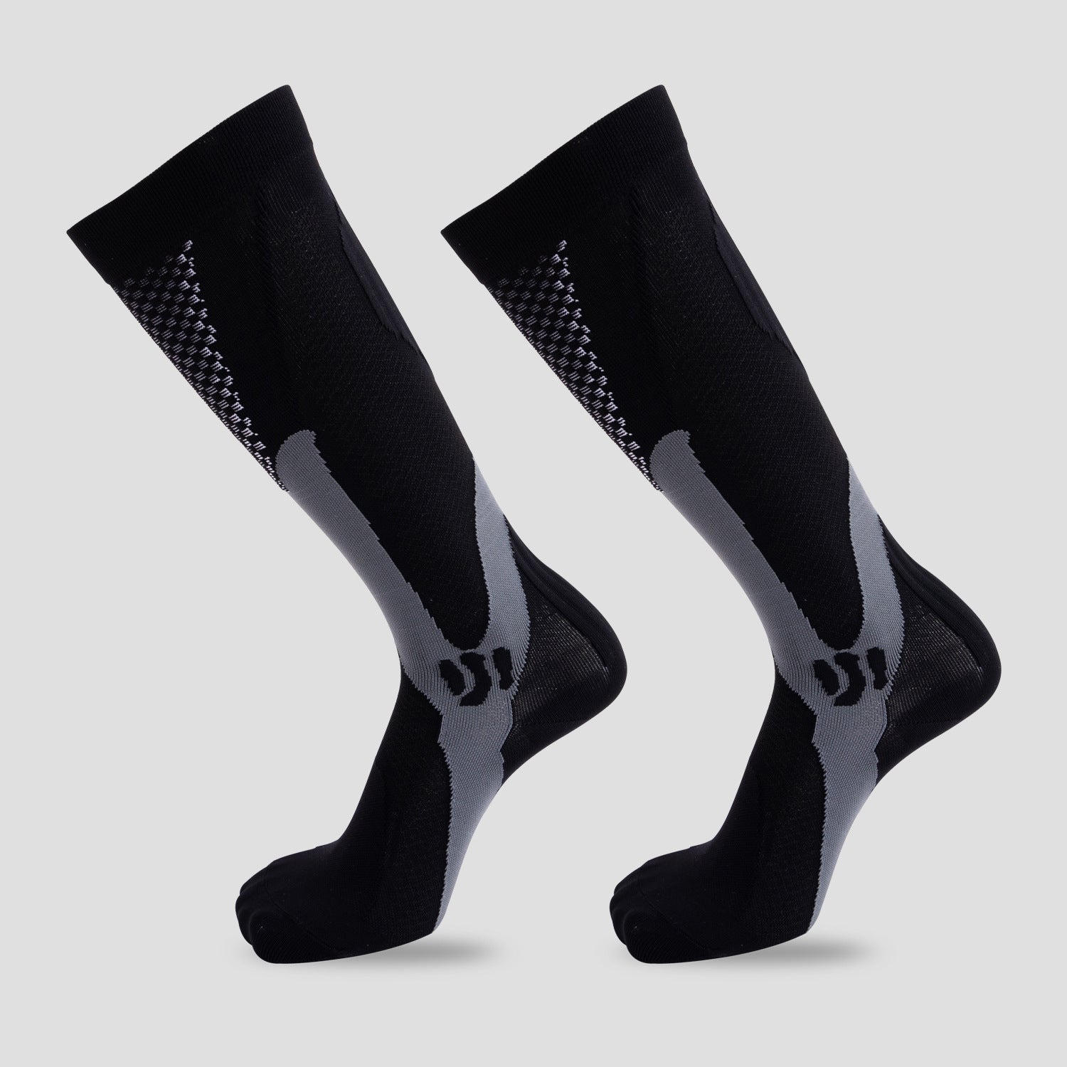 Men's Over The Knee High Sport Socks Nylon Blend Comfy Breathable Socks