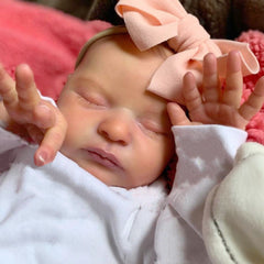 20in Reborn Doll 3D Skin & Veins Soft Silicone Realistic Newborn Princess Toy