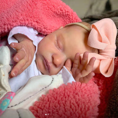 20in Reborn Doll 3D Skin & Veins Soft Silicone Realistic Newborn Princess Toy