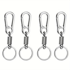 1pc 4pcs Vintage Carabiner Keychain Strong Stylish Key Chain Keyring