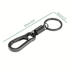 1pc 4pcs Vintage Carabiner Keychain Strong Stylish Key Chain Keyring