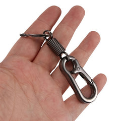 1pc 4pcs Vintage Carabiner Keychain Strong Stylish Key Chain Keyring