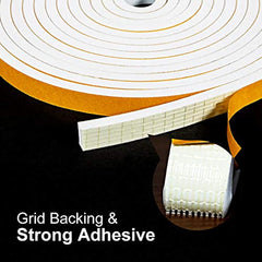 High Density Foam Tape Neoprene Rubber Adhesive Weatherstrip Door Seal