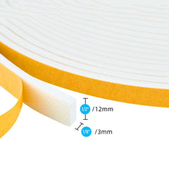 High Density Foam Weather Stripping Door Seal Tape Roll