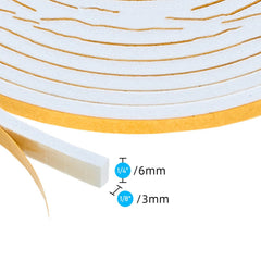 High Density Foam Weather Stripping Door Seal Tape Roll