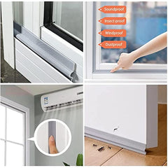 Window Gap Seal Strip Self Adhesive Weatherproofing Stripping