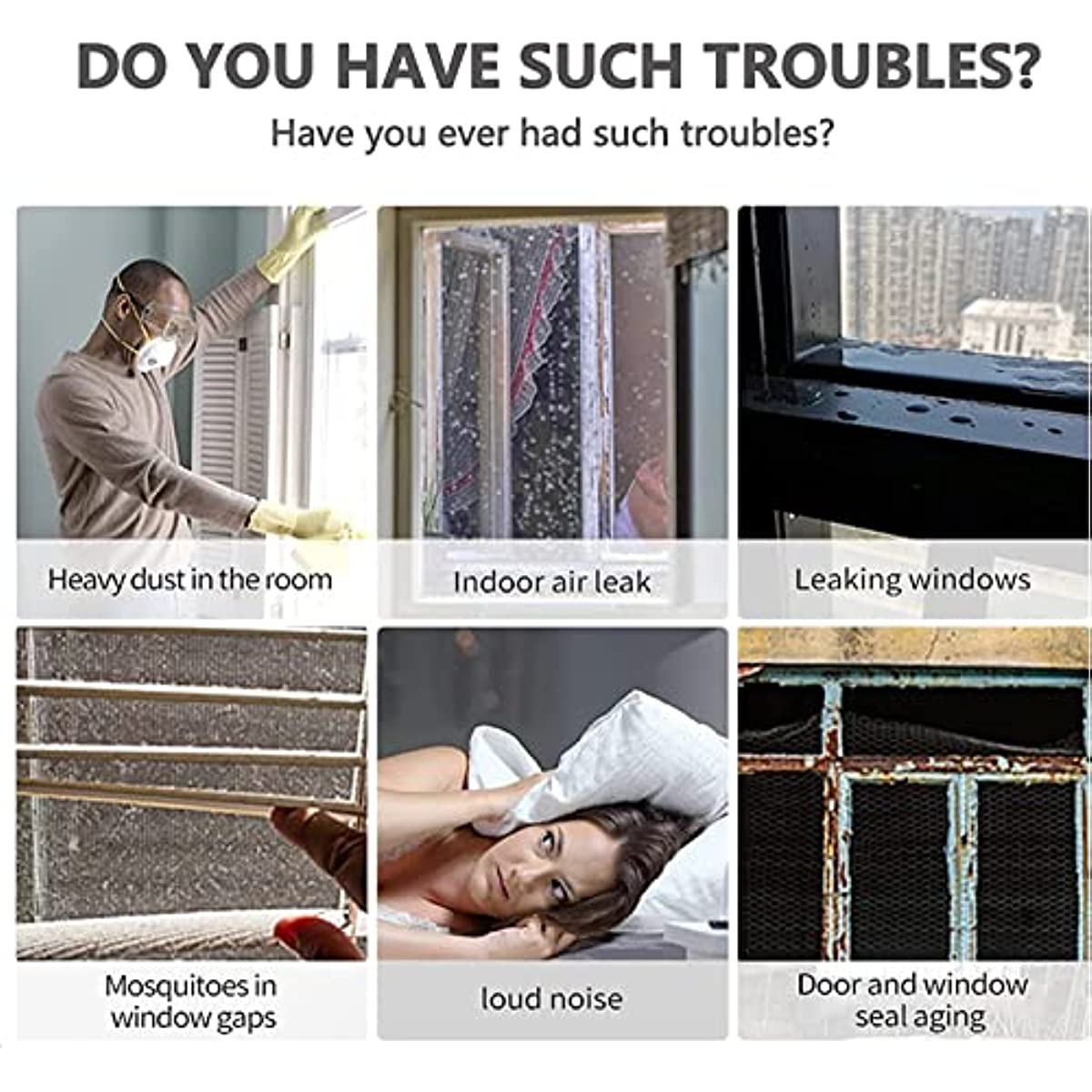 Window Gap Seal Strip Self Adhesive Weatherproofing Stripping