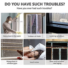 Window Gap Seal Strip Self Adhesive Weatherproofing Stripping