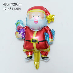 5pcs Mini Christmas Balloons for Party Decoration