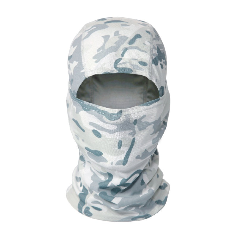Tactical Camouflage Neck Gaiter Helmet Inner Hat Outdoor Riding Mask