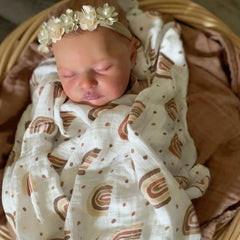 Soft Silicone Asleep Reborn Doll With Realistic Features