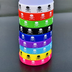 Skull Sports Silicone Bracelets Women's Jewelry