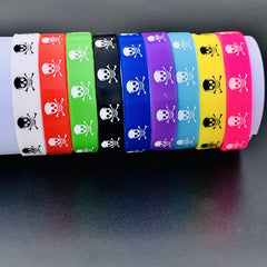 Skull Sports Silicone Bracelets Women's Jewelry