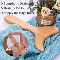 6pcs Wooden Massage Tools Kit for Body Shaping