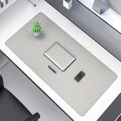 Extra Large PVC Leather Desk Mat for Computer Keyboard and Mouse