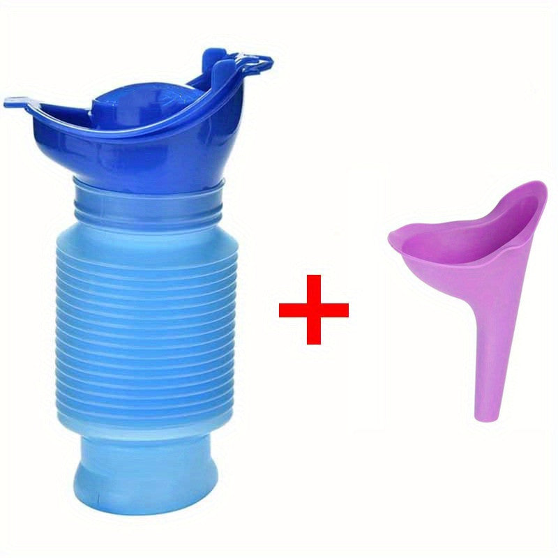 Portable Pee Funnel 750ML for Outdoor Car Camping Toilet Emergency Use