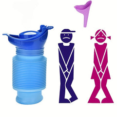 Portable Pee Funnel 750ML for Outdoor Car Camping Toilet Emergency Use