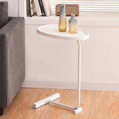Modern Single Layer Tray End Table for Balcony