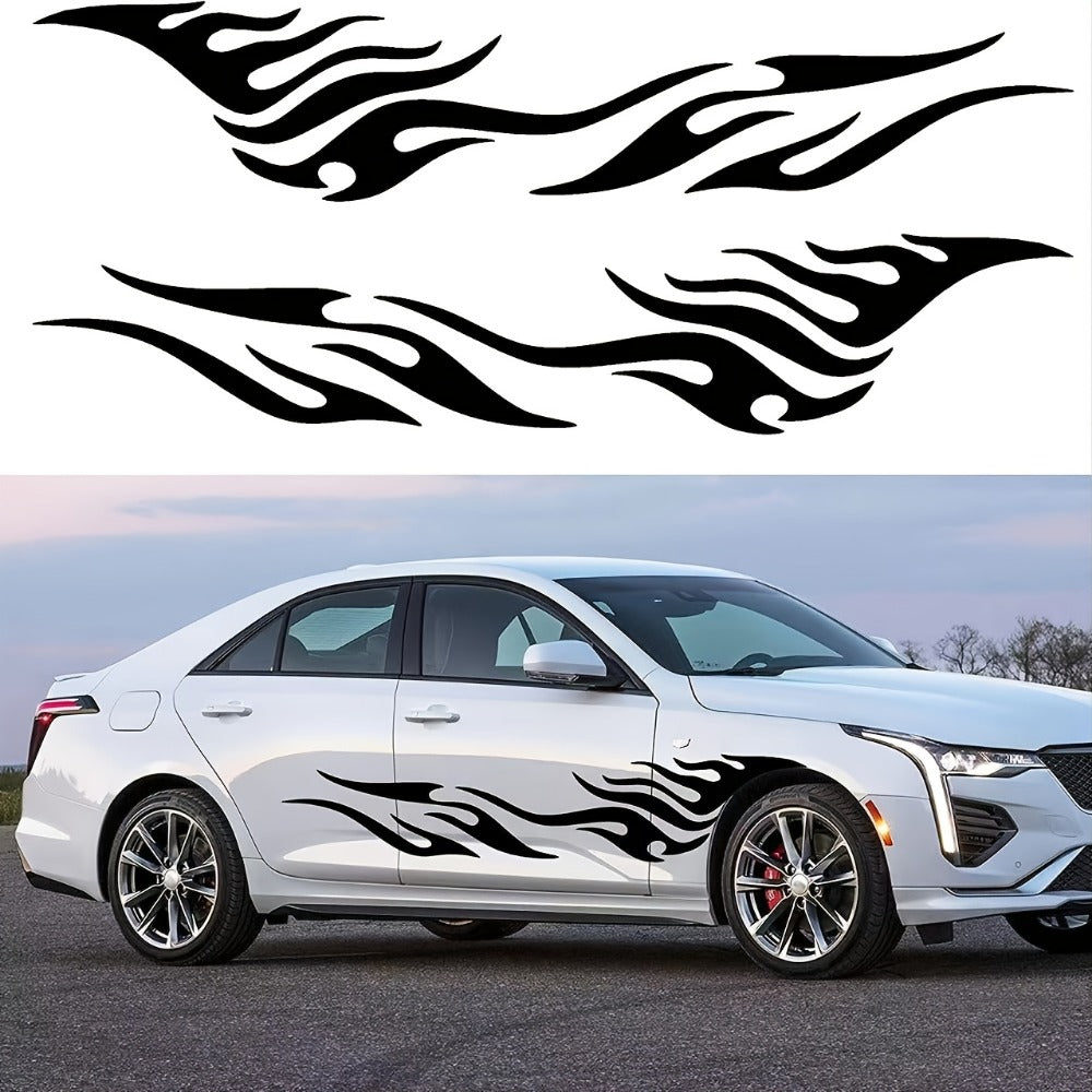 2pcs Unique Wolf Patterned Waterproof Decal Sticker for Cars