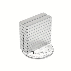 5pcs Neodymium Magnets Bar 20x4x2mm Heavy Refrigerator Tool Storage Whiteb