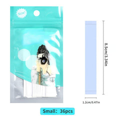 36 Pcs Invisible Anti-slip Stickers Clear Adhesive for Women's Shirt Neck