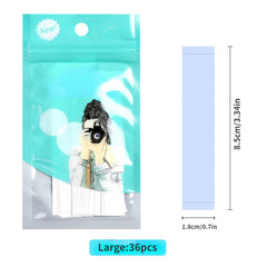 36 Pcs Invisible Anti-slip Stickers Clear Adhesive for Women's Shirt Neck