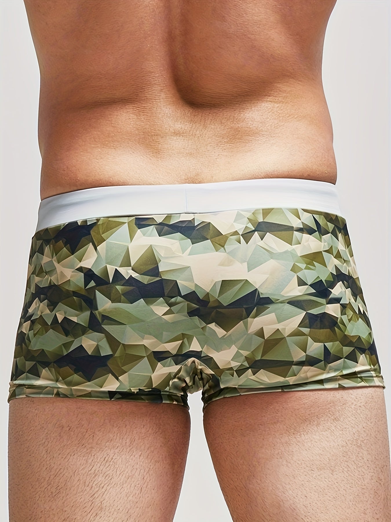 Men's Camouflage Briefs for Beach Surfing Swimming
